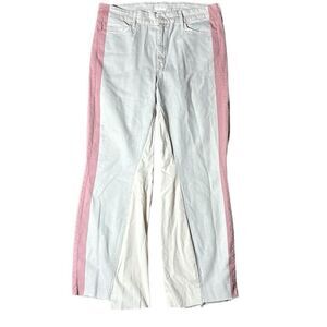 Mother the looker ankle gray jeans so far gone FLAWED ALTERED 32